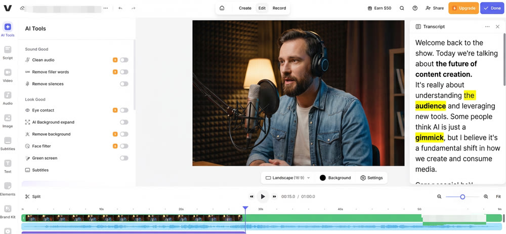 Veed.io auto-subtitles, low-confidence words highlighted.png