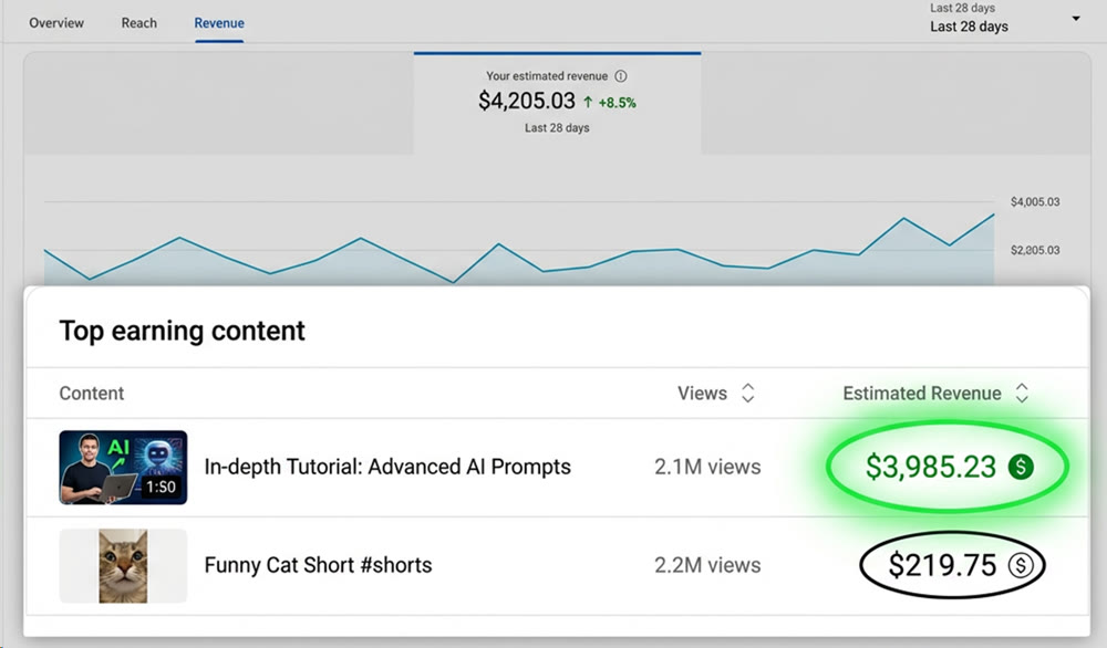 YouTube Shorts vs. long-form revenue.png