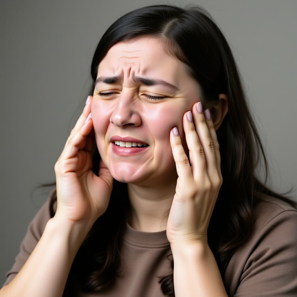 Generic crying woman image