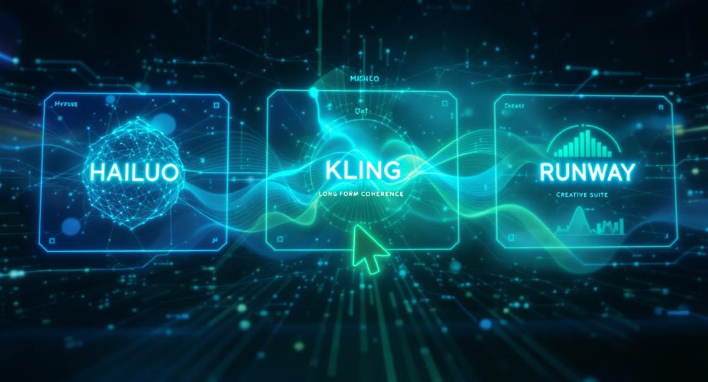 Hailuo vs Kling vs Runway: The Ultimate AI Video Model Comparison