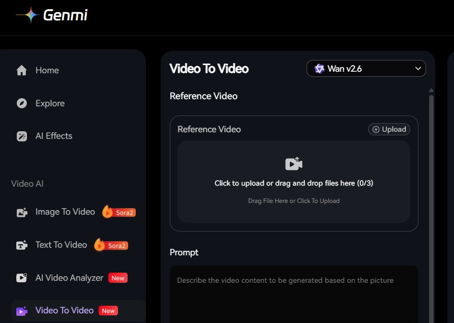 genmi ai video to video.webp