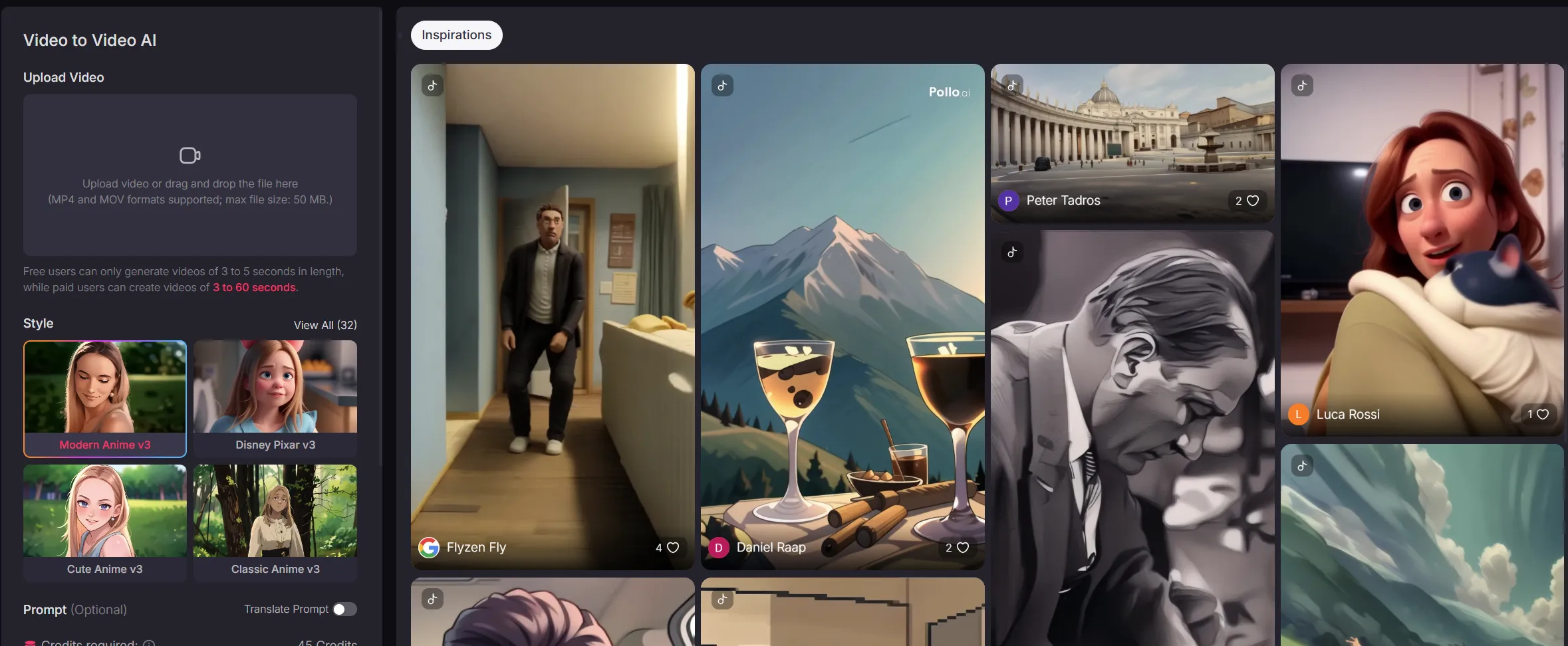 pollo AI video to video.webp